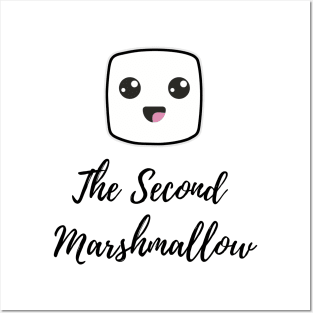 The second marshmallow (soft colors) Posters and Art